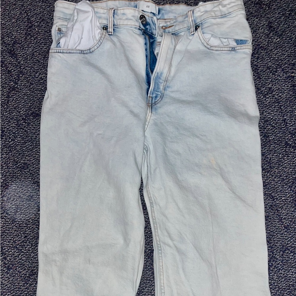 H&M light blue denim jeans